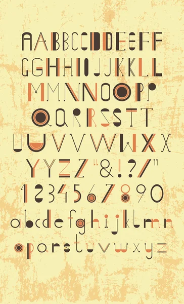 Typografi – stockvektor