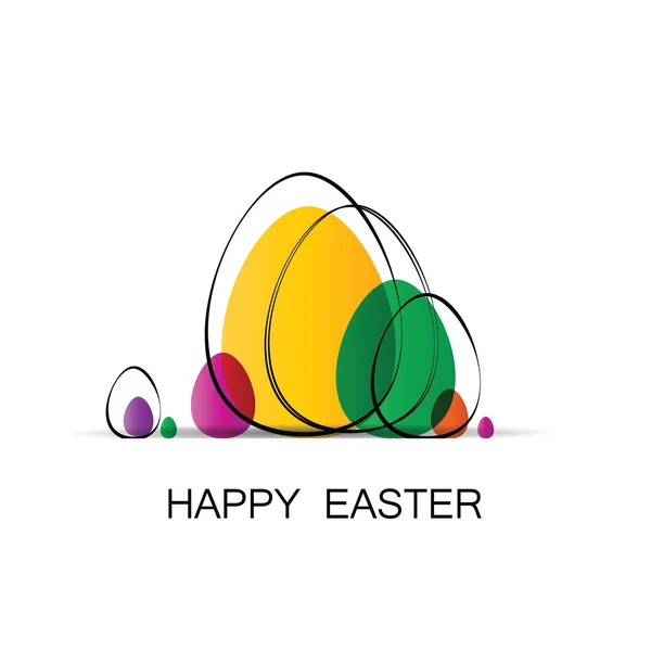 Easter card — Stock Vector