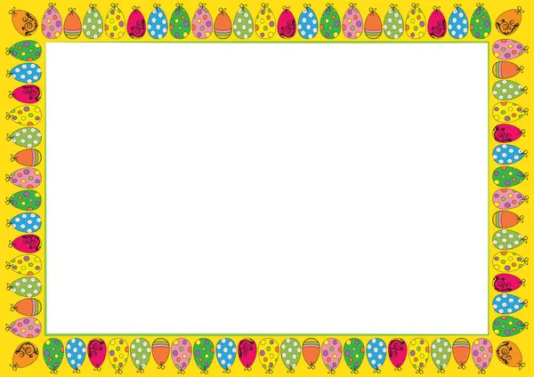 Cornice di Pasqua Illustrazione Stock