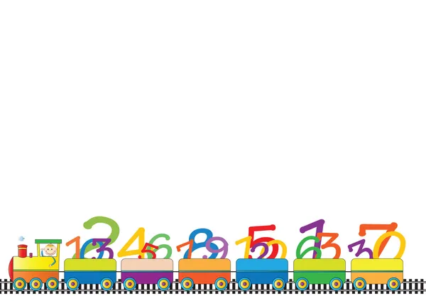 Kids border — Stock Vector