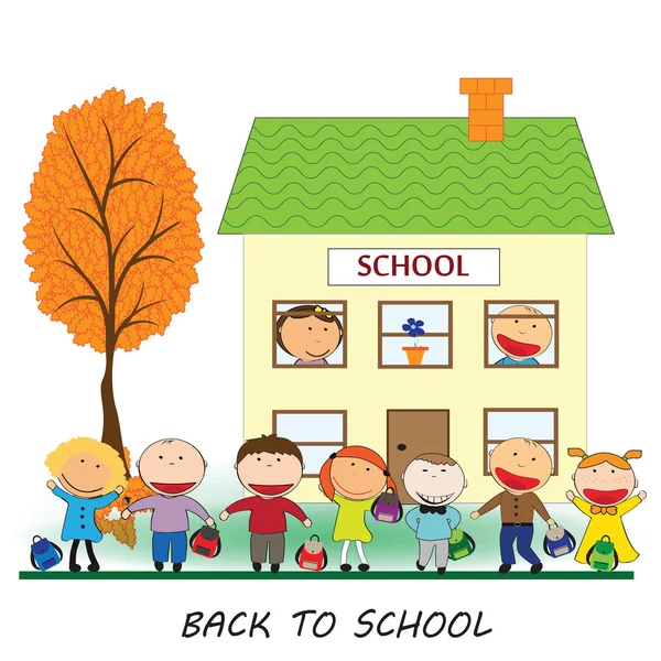 Back to school — Stock Vector