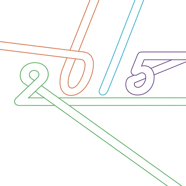 New Year 2015 Vector Graphics