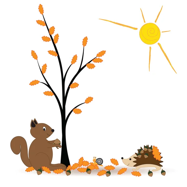 Autumn — Stock Vector