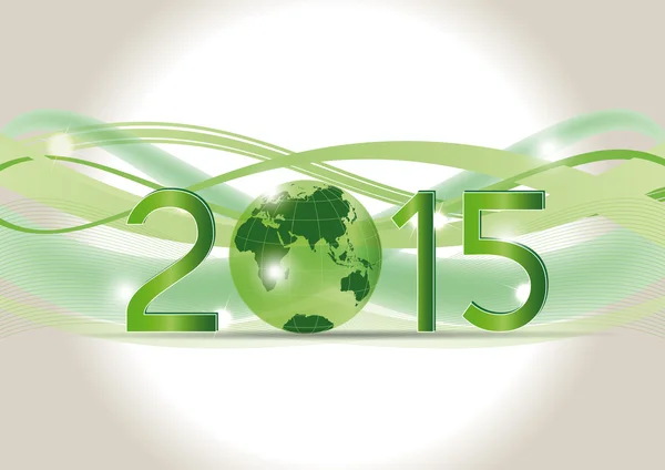 Új év 2015-re — Stock Vector
