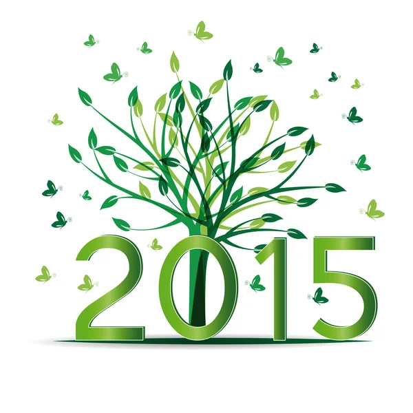 Новий рік 2015 — стоковий вектор