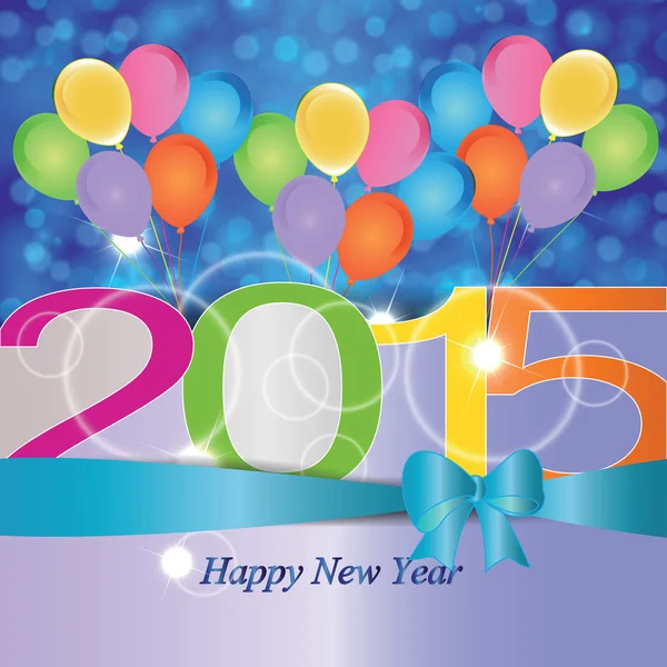 Nový rok 2015 Vektorová Grafika