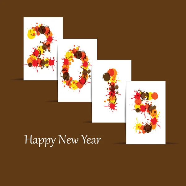 New Year 2015 — Stock Vector