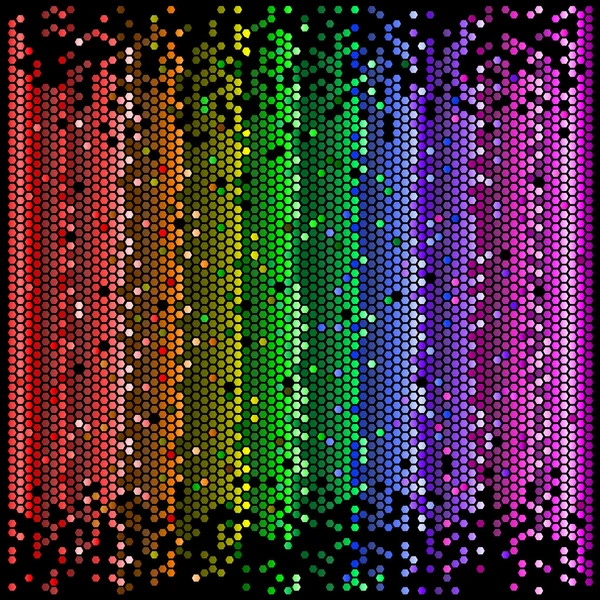 Абстрактный красочный фон из шестиугольников, векторов — стоковый вектор