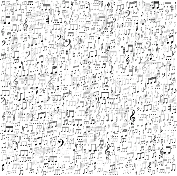 Fond musical, vecteur — Image vectorielle