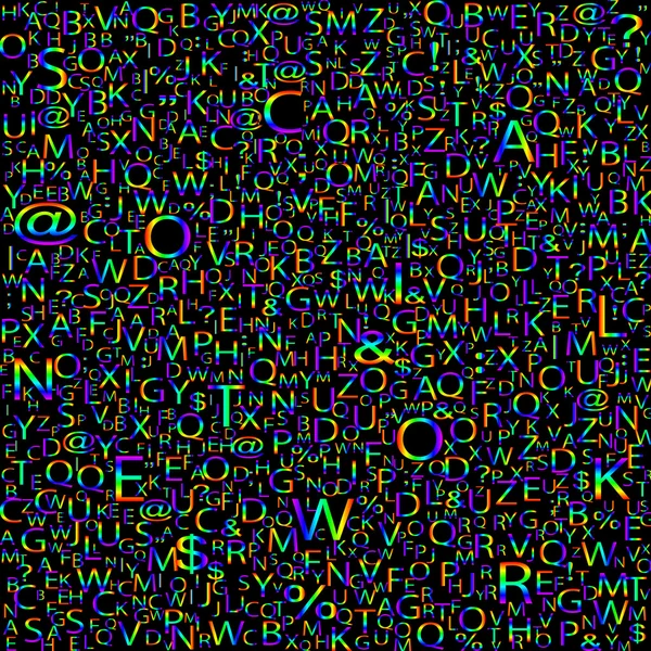 Alphabet Hintergrund, Vektor — Stockvektor