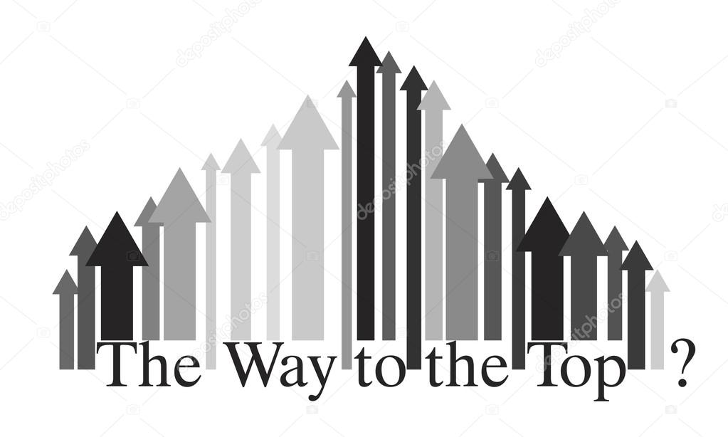 The Way to the Top, vector Stock Vector Image by ©ngaga35 #18126581