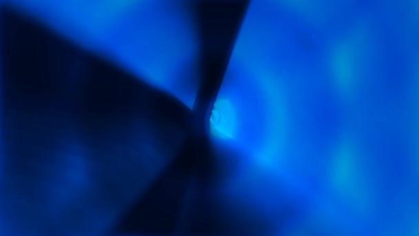 Blauwe abstracte achtergrond in lus — Stockvideo