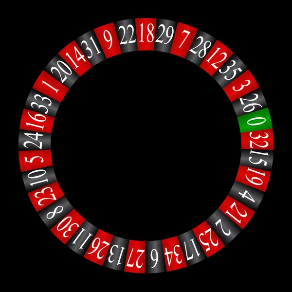 Roulette wheel — Stock Vector © ngaga35 32355245