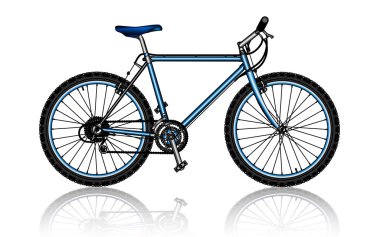 dağ bisikleti, vektör