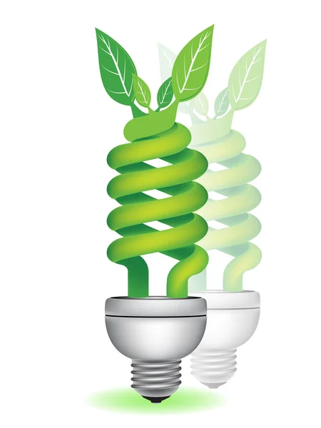 Eco bulb — Stock Vector