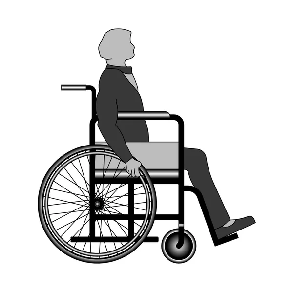 Disabili, vettore — Vettoriale Stock
