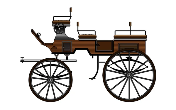 Horse Carriage — Stock Vector