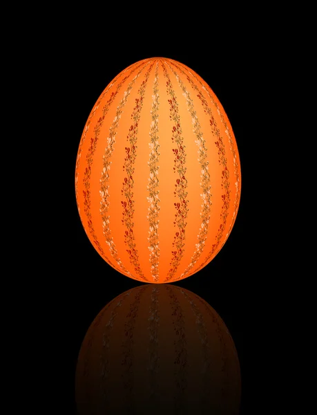 Oeuf d'ester orange — Image vectorielle