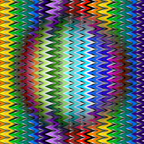 Цветной зигзагообразный фон — стоковый вектор
