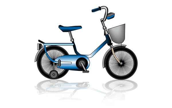 Bicicleta infantil — Archivo Imágenes Vectoriales