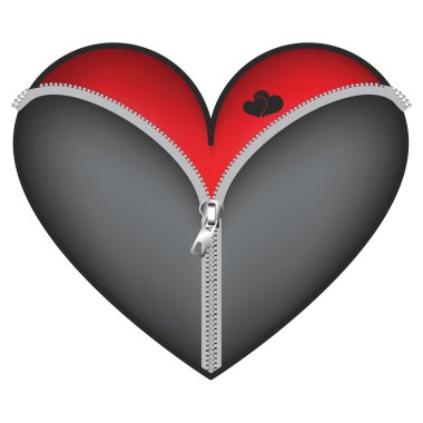 Download Zipper Heart Free Vector Eps Cdr Ai Svg Vector Illustration Graphic Art