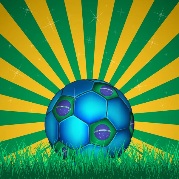 FIFA Copa del Mundo Brasil pelota — Vector de stock