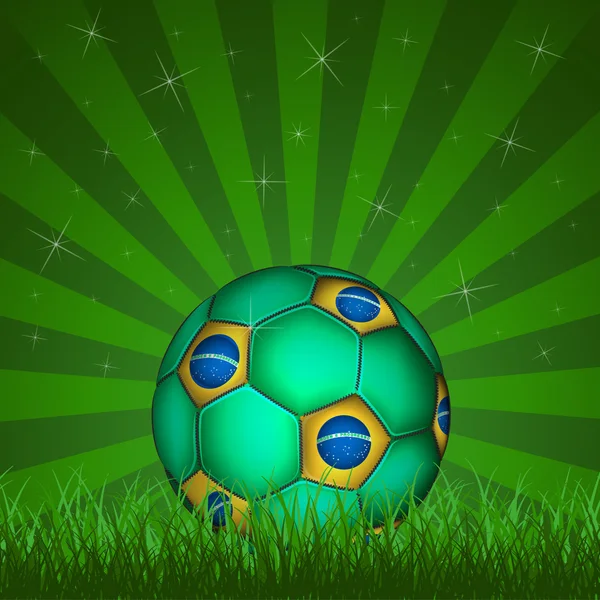 FIFA Copa del Mundo Brasil pelota — Vector de stock