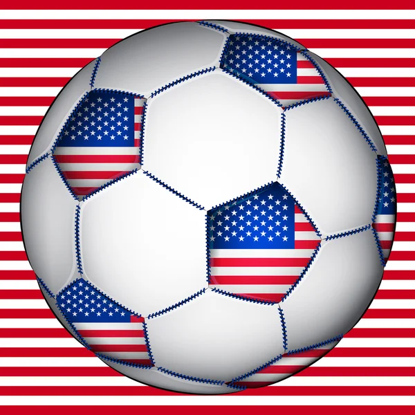 Pelota de fútbol americano — Archivo Imágenes Vectoriales