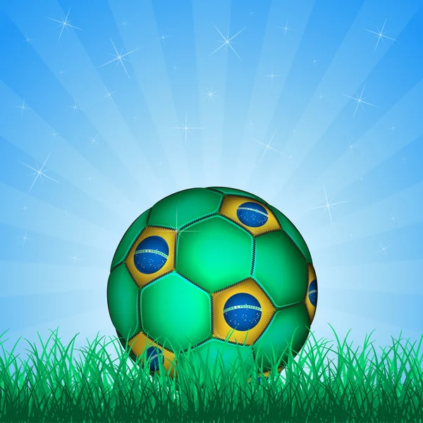 FIFA Copa del Mundo Brasil pelota — Vector de stock