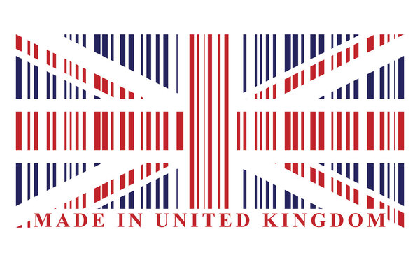 UK barcode flag