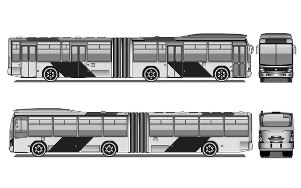 Městský autobus — Stockový vektor