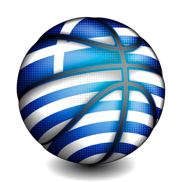 Griechen-Basketball — Διανυσματικό Αρχείο