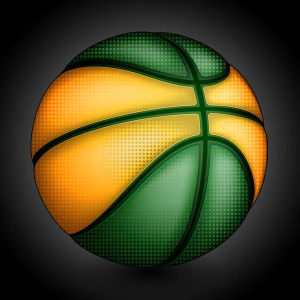 Basket-ball brésilien — Image vectorielle