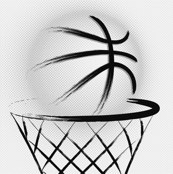 Basketball, vector