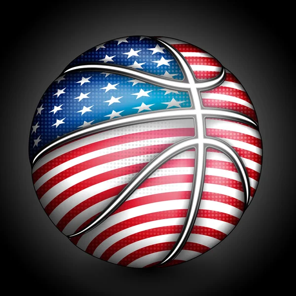 USA koszykówki — Wektor stockowy