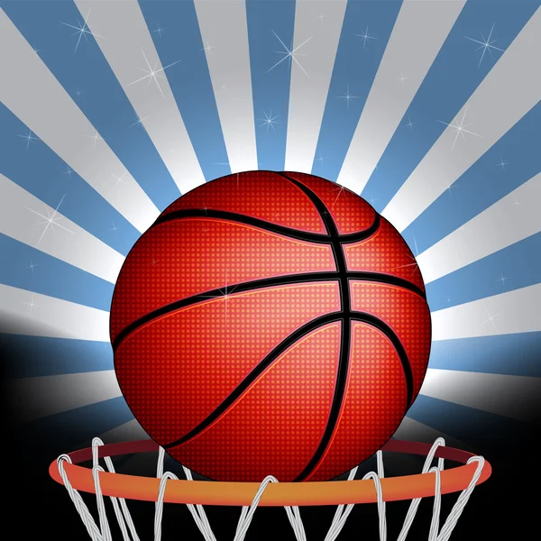 Argentinischer Basketball — Stockvektor