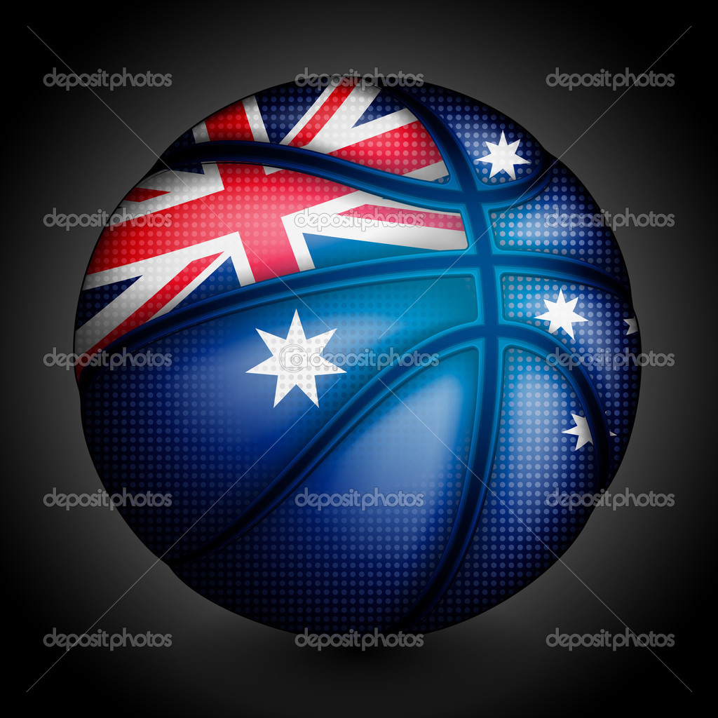Australian basket ball, vector Stock Vector by ©ngaga35 51546557