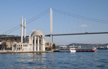 Boğaz köprüsü (Avrupa ve Asya arasında) - İstanbul - Türkiye