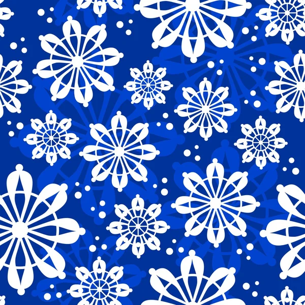 Kar taneleriyle kusursuz bir Noel deseni