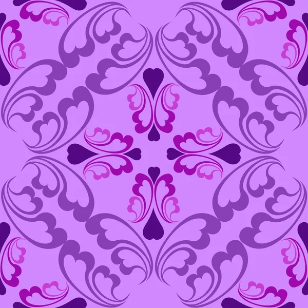 Lilac hladký vzor Royalty Free Stock Vektory