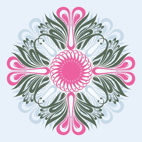 Floral ornate background — Stock Vector