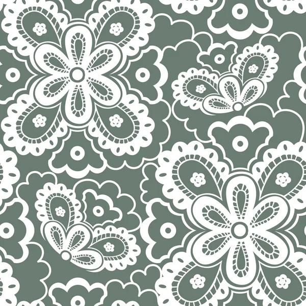 Lace seamless pattern — Stock Vector