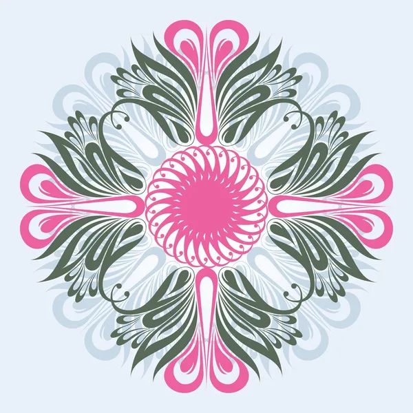 Floral ornate background Stock Vector