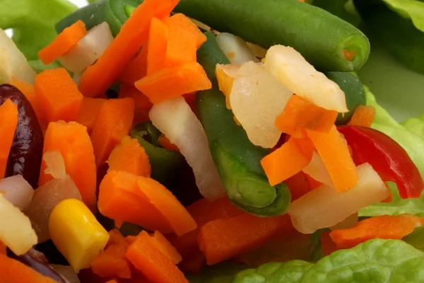 냉동 한 혼합 채소 — 스톡 사진
