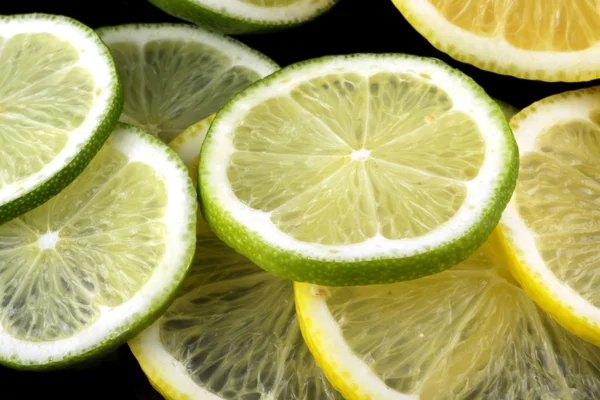 Cytryny jag limonki — Stockfoto