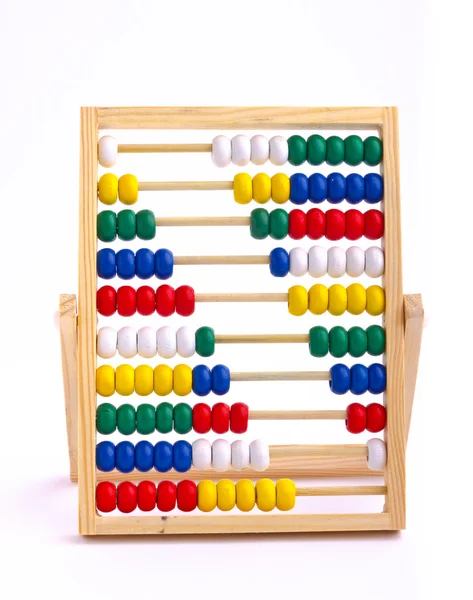 Jouet Abacus pour enfant isolé sur fond blanc — Photo