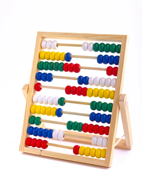 Jouet Abacus pour enfant isolé sur fond blanc — Photo