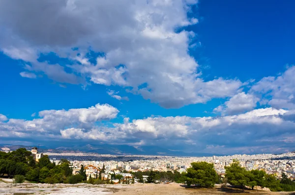 Прекрасним видом на Афіни, Греція — стокове фото