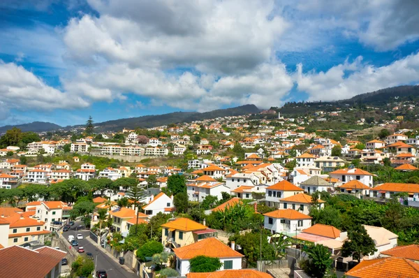 Piękny widok na funchal, wyspa Madera, Portugalia — Zdjęcie stockowe