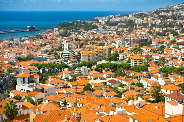 Belle vue sur Funchal, île de Madère, Portugal — Photo